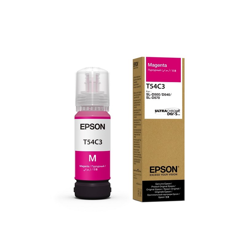 Epson črnilo T54C, 70 ml, magenta